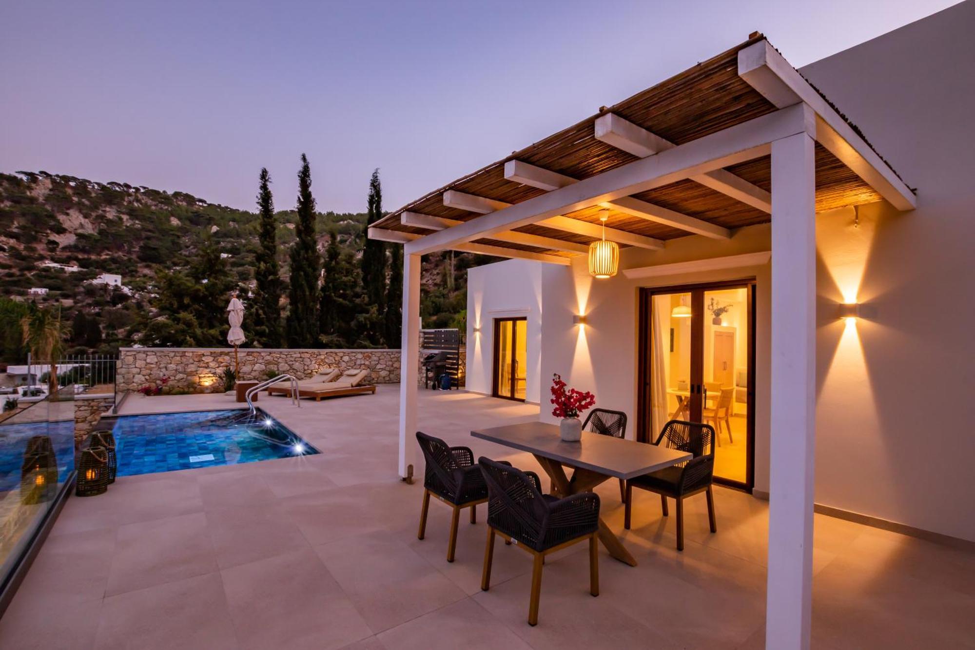 Mertelia Luxury Villas Kyra Panagia Esterno foto