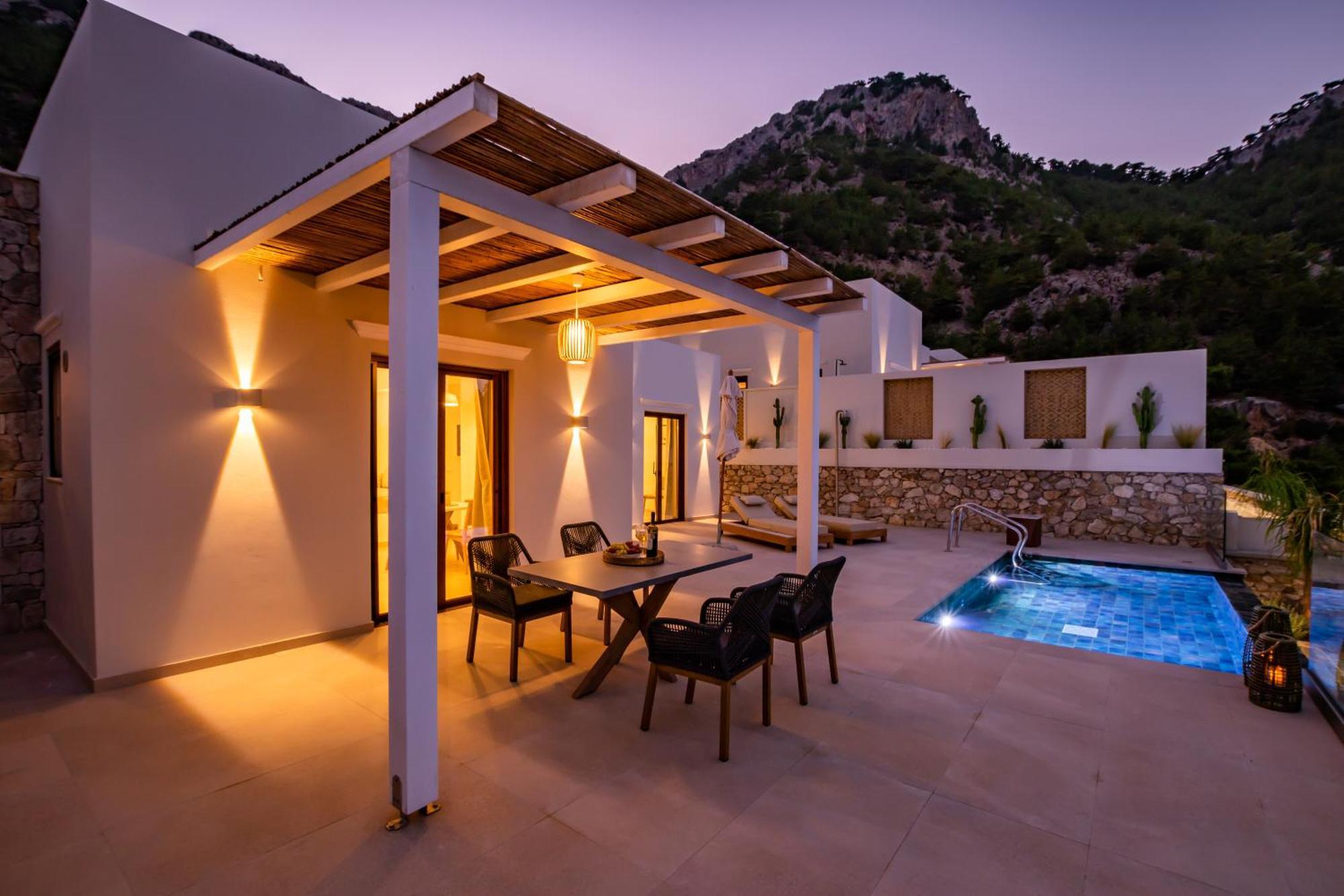 Mertelia Luxury Villas Kyra Panagia Esterno foto
