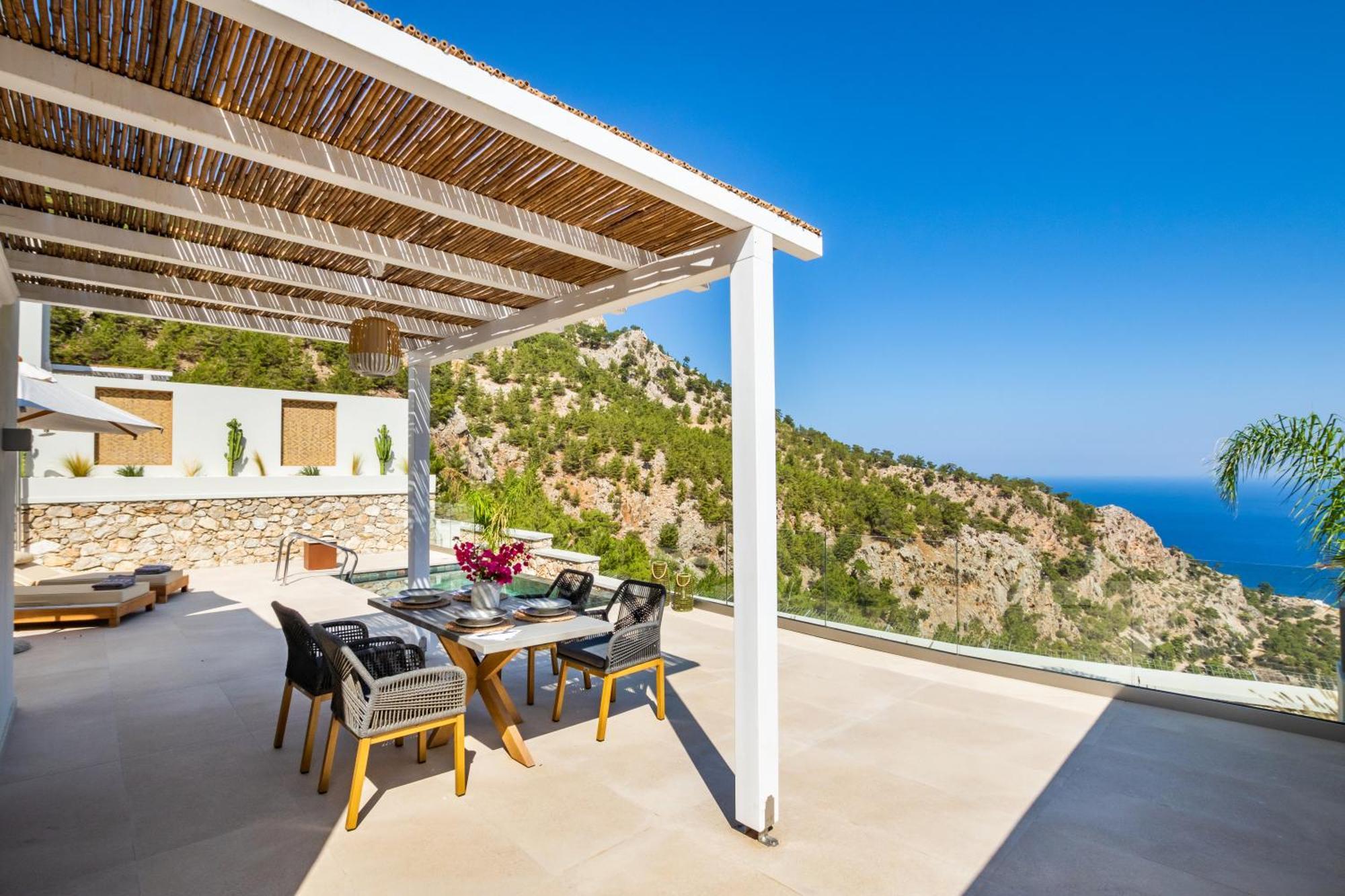 Mertelia Luxury Villas Kyra Panagia Esterno foto