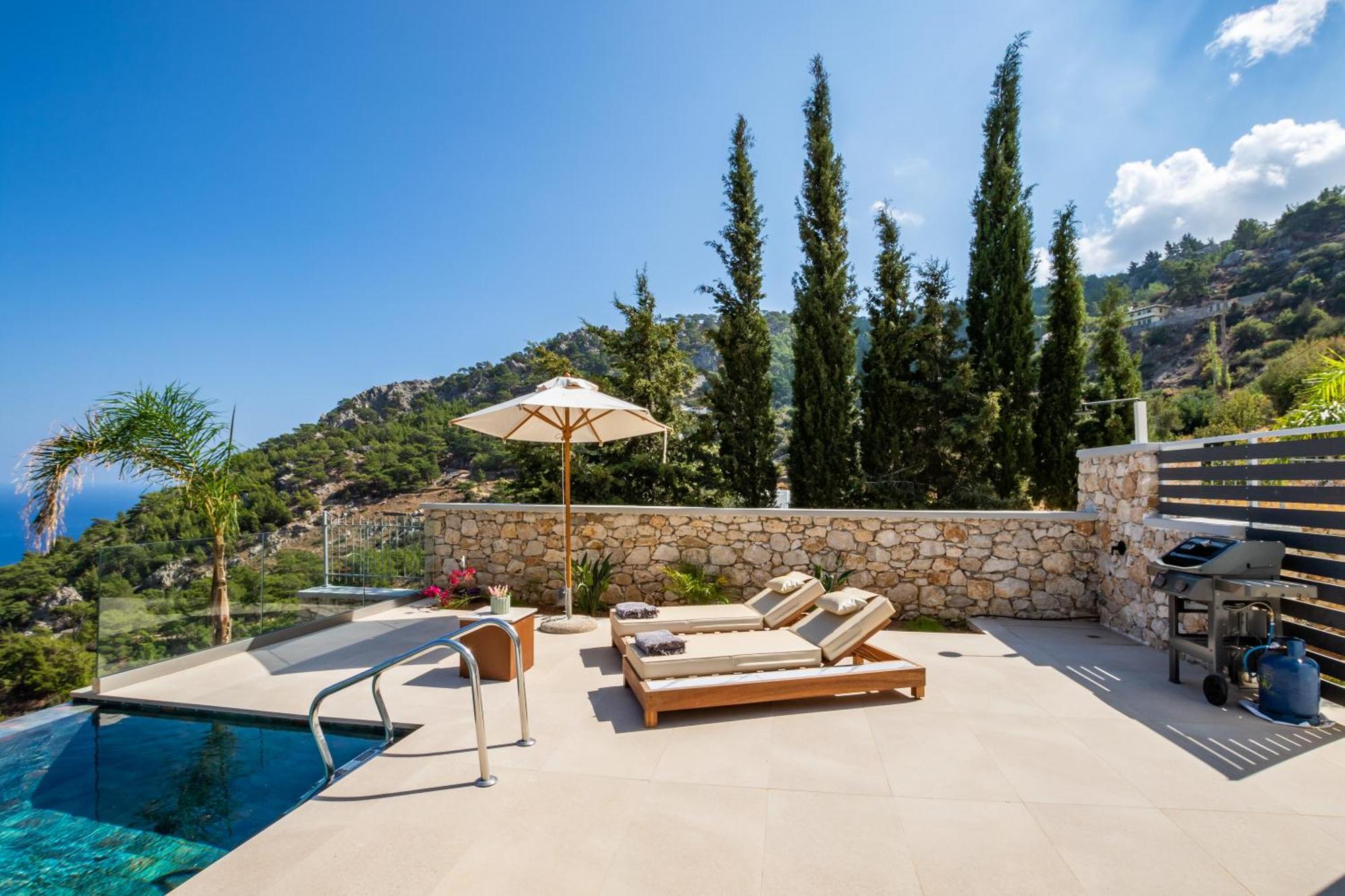 Mertelia Luxury Villas Kyra Panagia Esterno foto