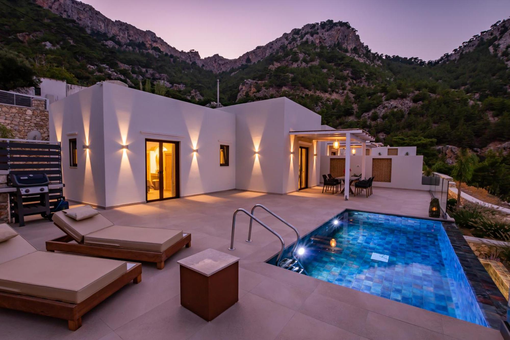 Mertelia Luxury Villas Kyra Panagia Esterno foto