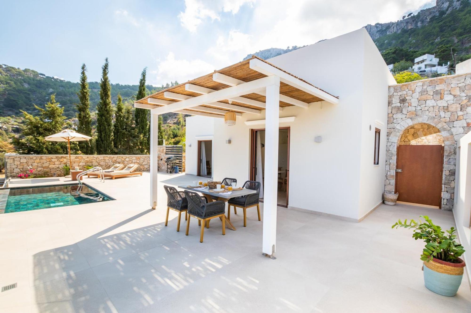Mertelia Luxury Villas Kyra Panagia Esterno foto