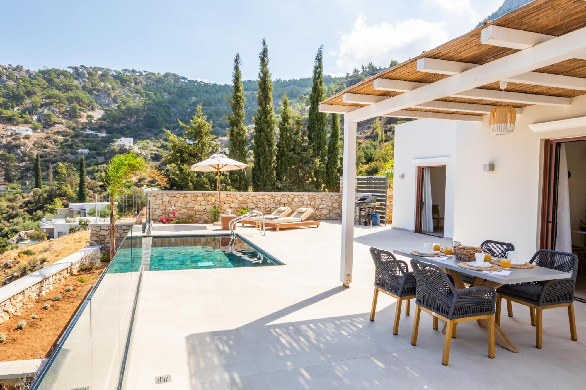 Mertelia Luxury Villas Kyra Panagia Esterno foto