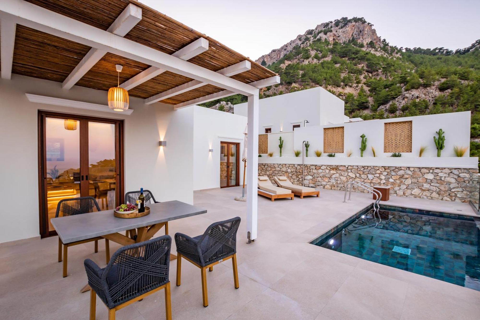 Mertelia Luxury Villas Kyra Panagia Esterno foto